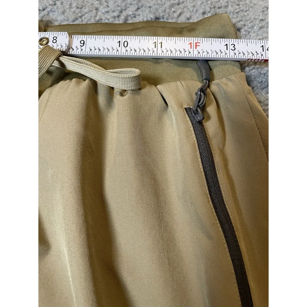 LJBJN Jogger Pants Women's M Taupe Beige Cargo Pockets Lightweight Athleisure - Picture 4 of 10